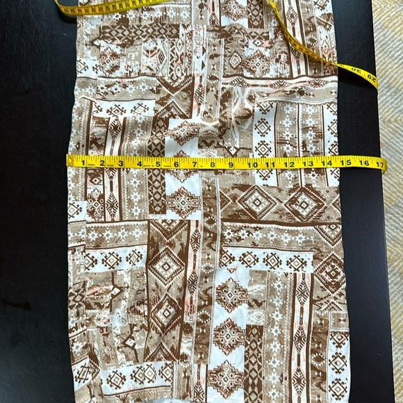 Boho Elastic Waist Flowy Wide Leg Palazzo Pants - Picture 8 of 9